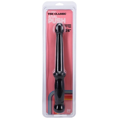 Doc Johnson Anal Probe Push - elastyczna sonda PVC, czarna Doc Johnson Anal Probe Push - elastyczna sonda PVC, czarna