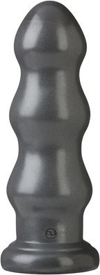 Doc Johnson B-10 Tango korek analny z PVC, duży rozmiar, czarny