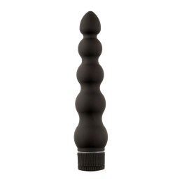 Doc Johnson Black Magic Ribbed Vibe czarny 18 cm wodoodporny