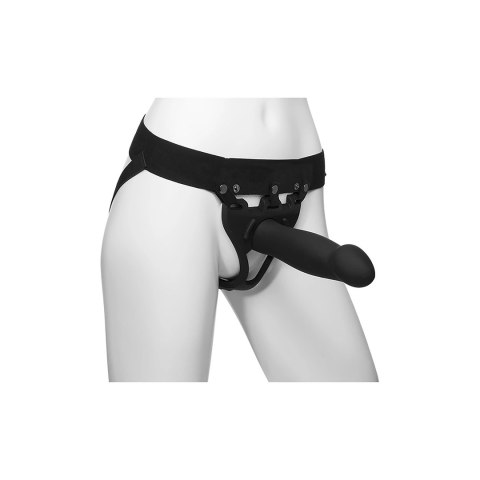 Doc Johnson Body Extensions Bold - Uprząż silikonowa z pilotem i nakładką Doc Johnson Body Extensions Bold - Uprząż silikonowa z pilotem i nakładką
