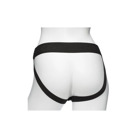 Doc Johnson Body Extensions Bold - Uprząż silikonowa z pilotem i nakładką Doc Johnson Body Extensions Bold - Uprząż silikonowa z pilotem i nakładką