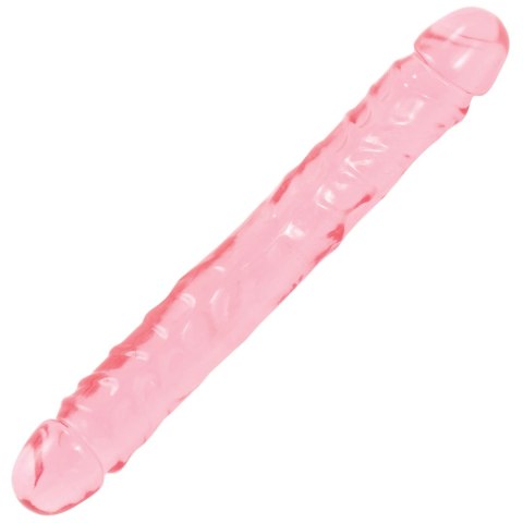 Doc Johnson Crystal Jellies JR Double Dong 30 cm, transparentny Doc Johnson Crystal Jellies JR Double Dong 30 cm, transparentny