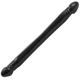 Doc Johnson Double Header dwustronny model wąski 45 cm biały