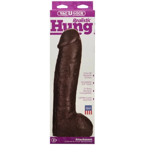 Doc Johnson Hung 32 cm model anatomiczny z PVC, kolor cielisty Doc Johnson Hung 32 cm model anatomiczny z PVC, kolor cielisty