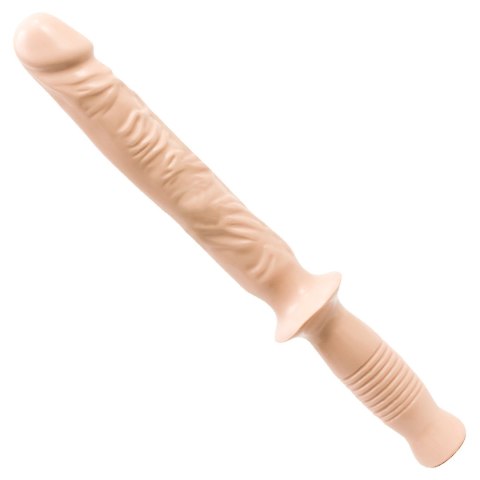 Doc Johnson Manhandler 14,5 PVC model z uchwytem czarny Doc Johnson Manhandler 14,5 PVC model z uchwytem czarny
