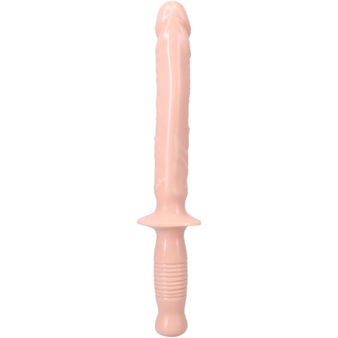 Doc Johnson Manhandler 14,5 PVC model z uchwytem czarny Doc Johnson Manhandler 14,5 PVC model z uchwytem czarny