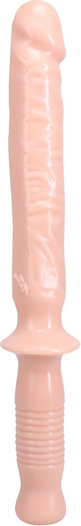 Doc Johnson Manhandler 14,5 PVC model z uchwytem czarny Doc Johnson Manhandler 14,5 PVC model z uchwytem czarny