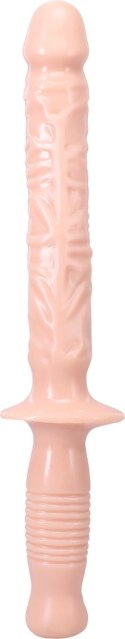 Doc Johnson Manhandler 14,5 PVC model z uchwytem czarny