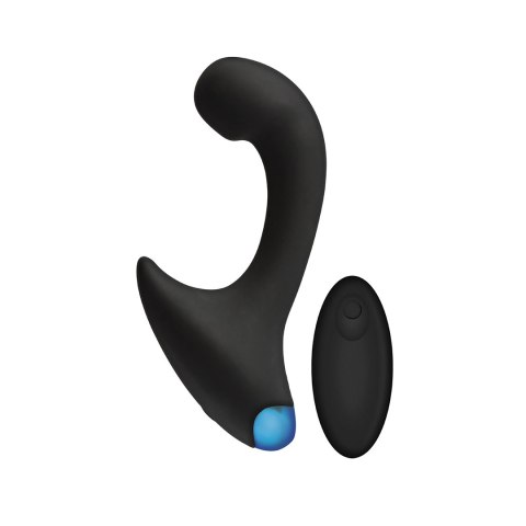 Doc Johnson OptiMALE P-Curve - masażer prostaty, pilot bezprzewodowy
