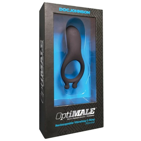 Doc Johnson OptiMALE Wibrujący pierścień silikonowy USB 7 trybow Doc Johnson OptiMALE Wibrujący pierścień silikonowy USB 7 trybow