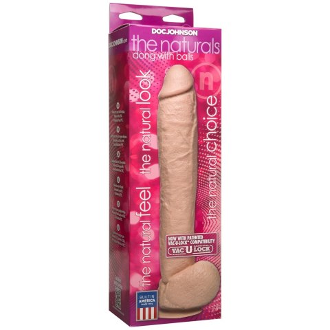 Doc Johnson The Naturals model anatomiczny 30 cm z podstawą i detalami Doc Johnson The Naturals model anatomiczny 30 cm z podstawą i detalami