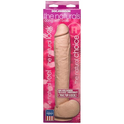 Doc Johnson The Naturals model anatomiczny 30 cm z podstawą i detalami Doc Johnson The Naturals model anatomiczny 30 cm z podstawą i detalami