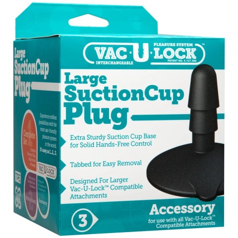 Doc Johnson Vac-U-Lock duży adapter z przyssawką, mocna podstawa Doc Johnson Vac-U-Lock duży adapter z przyssawką, mocna podstawa