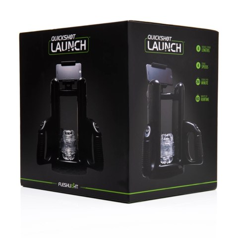 Fleshlight Quickshot Launch Czarna - Automatyczna maszyna intymna z uchwytem na telefon Fleshlight Quickshot Launch Czarna - Automatyczna maszyna intymna z uchwytem na telefon