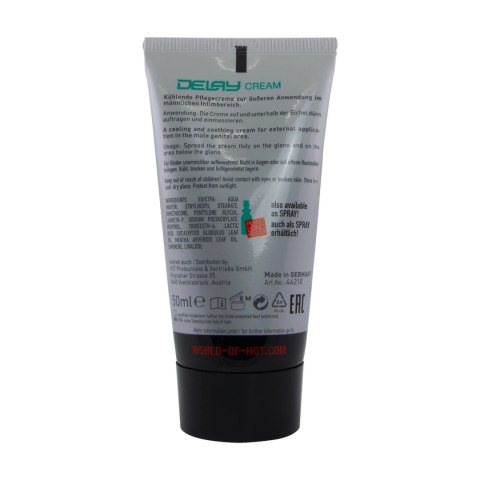 HOT Delay Spray 50 ml - Spray pielęgnacyjny o działaniu wydłużającym HOT Delay Spray 50 ml - Spray pielęgnacyjny o działaniu wydłużającym