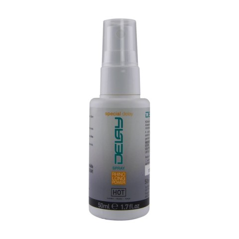 HOT Delay Spray 50 ml - Spray wydłużający czas aktywności dla mężczyzn HOT Delay Spray 50 ml - Spray wydłużający czas aktywności dla mężczyzn