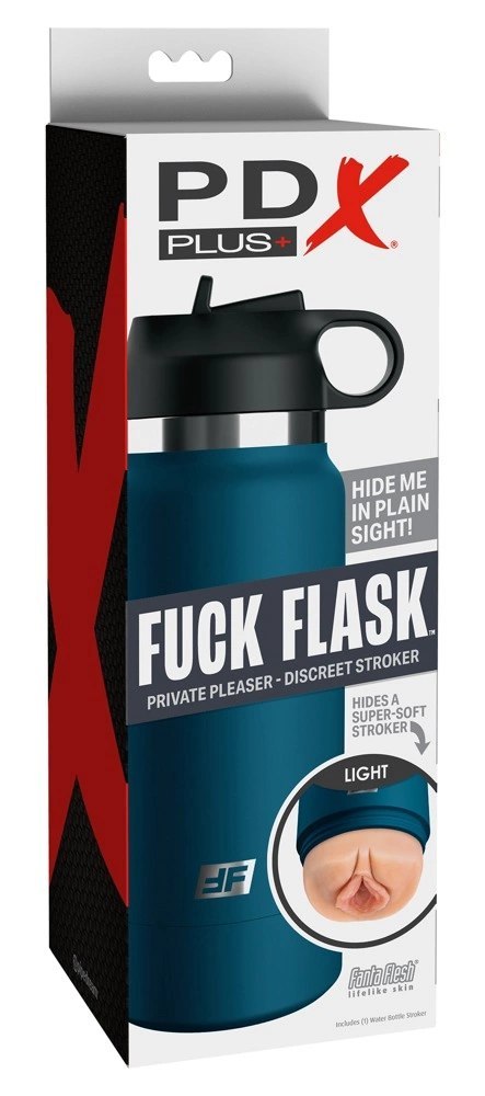 PDX Plus Fuck Flask Private Pleaser - Dyskretna Maszyna Intymna Butelka 24cm PDX Plus Fuck Flask Private Pleaser - Dyskretna Maszyna Intymna Butelka 24cm