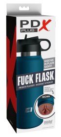 PDX Plus Private Flask - Dyskretna maszyna intymna w formie butelki, 23,8 cm