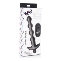 XR Brands BANG! silikonowe kulki zdalnie sterowane, 28 trybow, czarne