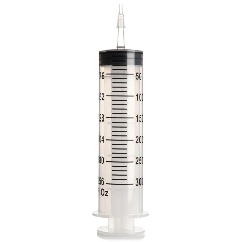 XR Brands CleanStream strzykawka higieniczna 300 ml z końcowką stożkową XR Brands CleanStream strzykawka higieniczna 300 ml z końcowką stożkową
