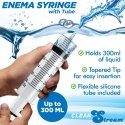 XR Brands CleanStream strzykawka higieniczna 300 ml z końcowką stożkową