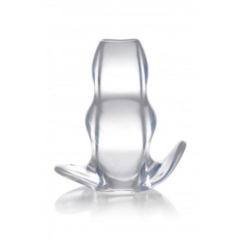 XR Brands Clear View Hollow korek analny duży przezroczysty TPE XR Brands Clear View Hollow korek analny duży przezroczysty TPE