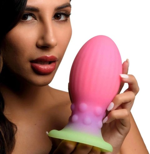 XR Brands Creature Cocks Jajko silikonowe XL świecące w ciemności XR Brands Creature Cocks Jajko silikonowe XL świecące w ciemności