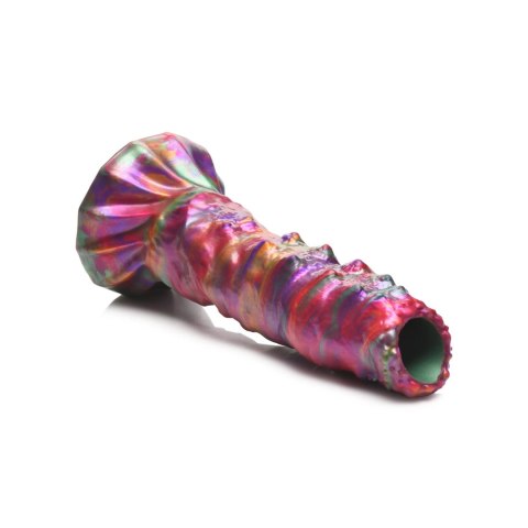 XR Brands Creature Cocks Larva silikonowy model z przyssawką, kolorowy XR Brands Creature Cocks Larva silikonowy model z przyssawką, kolorowy