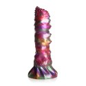 XR Brands Creature Cocks Larva silikonowy model z przyssawką, kolorowy