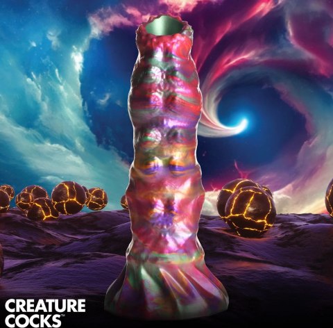 XR Brands Creature Cocks Larva silikonowy model z przyssawką, kolorowy XR Brands Creature Cocks Larva silikonowy model z przyssawką, kolorowy