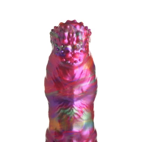 XR Brands Creature Cocks Larva silikonowy model z przyssawką, kolorowy XR Brands Creature Cocks Larva silikonowy model z przyssawką, kolorowy
