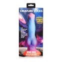 XR Brands Creature Cocks silikonowy model świecący w ciemności, kolorowy