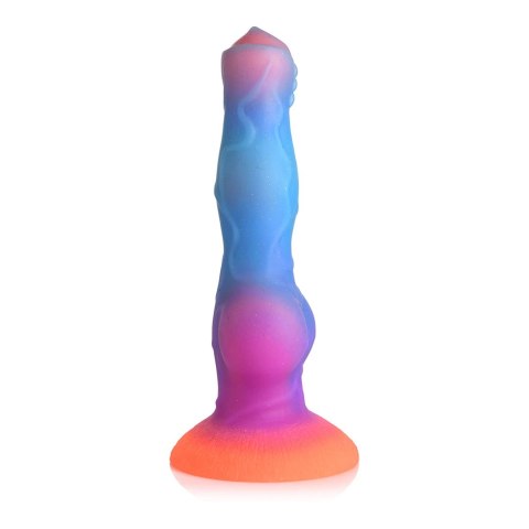 XR Brands Creature Cocks silikonowy model świecący w ciemności, kolorowy XR Brands Creature Cocks silikonowy model świecący w ciemności, kolorowy