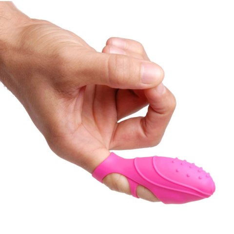XR Brands Frisky Finger G silikonowy stymulator punktu G rożowy XR Brands Frisky Finger G silikonowy stymulator punktu G rożowy