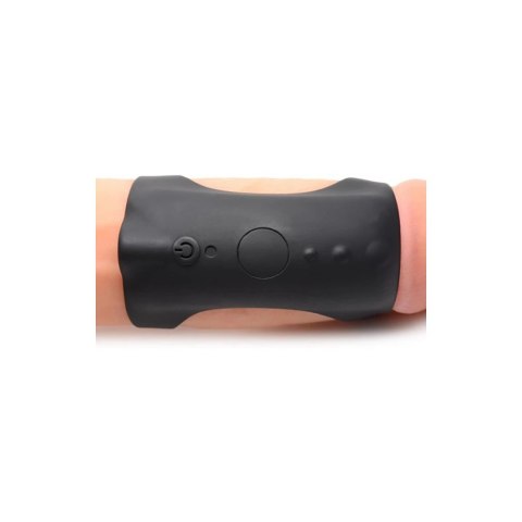 XR Brands G-Shaft silikonowy pierścień wibracyjny z pilotem IPX5 USB XR Brands G-Shaft silikonowy pierścień wibracyjny z pilotem IPX5 USB