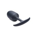 XR Brands Heavy Hitter Comfort Plug silikonowy, bardzo duży, z obciążnikiem
