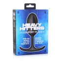 XR Brands Heavy Hitter duży korek analny z obciążeniem silikonowy
