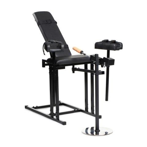 XR Brands Krzesło Bondage Regulowane, Wytrzymała Konstrukcja 199kg XR Brands Krzesło Bondage Regulowane, Wytrzymała Konstrukcja 199kg