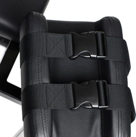 XR Brands Krzesło Bondage Regulowane, Wytrzymała Konstrukcja 199kg XR Brands Krzesło Bondage Regulowane, Wytrzymała Konstrukcja 199kg