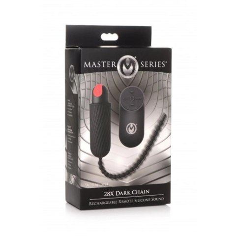 XR Brands Master Series Akumulatorowa Sonda Uretrale z Pilotem XR Brands Master Series Akumulatorowa Sonda Uretrale z Pilotem