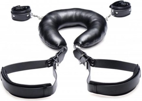 XR Brands Padded Thigh Strap z mankietami - wyściełany system regulacji XR Brands Padded Thigh Strap z mankietami - wyściełany system regulacji