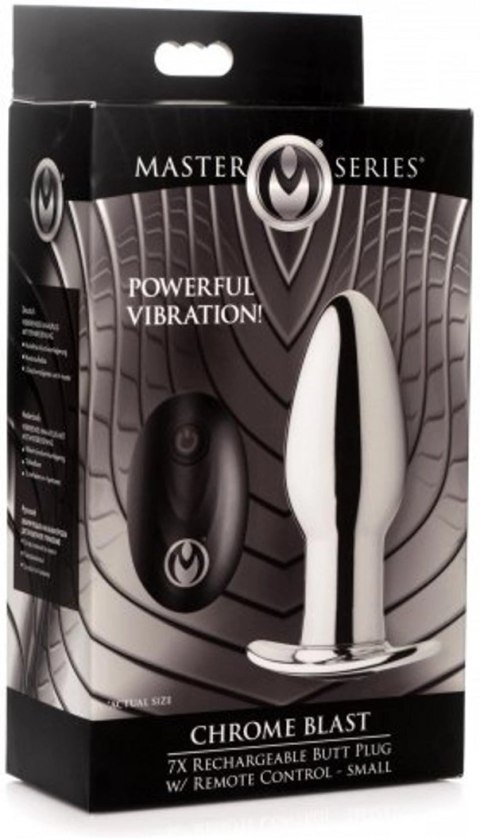 XR Brands Plug-Inz Mini Metalowy Korek z Pilotem Akumulatorowy XR Brands Plug-Inz Mini Metalowy Korek z Pilotem Akumulatorowy