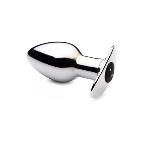 XR Brands Power Plug Large - Metalowy korek z pilotem, akumulatorowy XR Brands Power Plug Large - Metalowy korek z pilotem, akumulatorowy