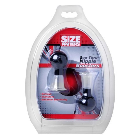 XR Brands Size Matters See-Thru - Pompka do powiększania brodawek, przezroczysta XR Brands Size Matters See-Thru - Pompka do powiększania brodawek, przezroczysta
