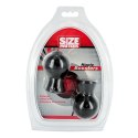 XR Brands Size Matters - Zaciski podciśnieniowe do stymulacji, czarne