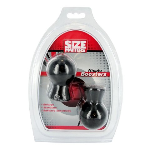 XR Brands Size Matters - Zaciski podciśnieniowe do stymulacji, czarne XR Brands Size Matters - Zaciski podciśnieniowe do stymulacji, czarne