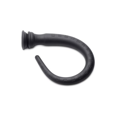XR Brands Wąż silikonowy stożkowy strukturalny 56cm z przyssawką XR Brands Wąż silikonowy stożkowy strukturalny 56cm z przyssawką