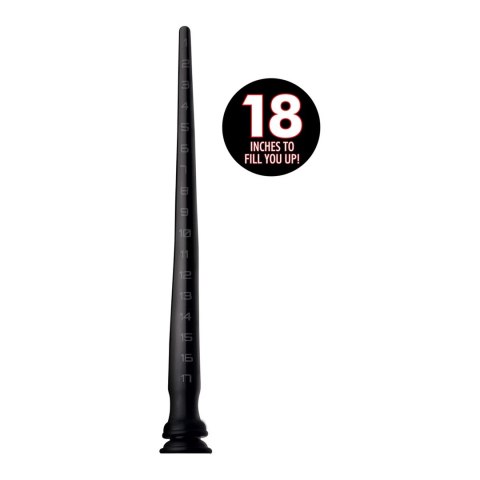 XR Brands Wąż silikonowy stożkowy z teksturą 46 cm elastyczny XR Brands Wąż silikonowy stożkowy z teksturą 46 cm elastyczny
