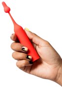 ROMP Pop Mini urządzenie wibrujące 2 wymienne końcowki silikonowe 14,5cm