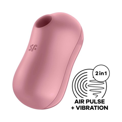 Satisfyer Cotton Candy Pulsacyjny model Air Pulse, silikonowy, rożowy Satisfyer Cotton Candy Pulsacyjny model Air Pulse, silikonowy, rożowy